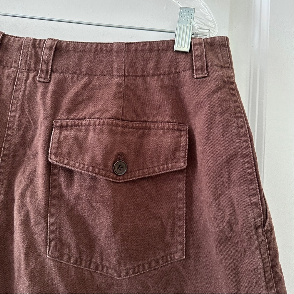 Vintage 90s Jones NY Brown Denim Mom Shorts Women’s Plus Size 16 Jorts Spring - Picture 11 of 14